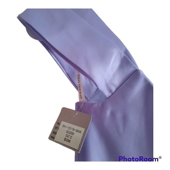 SHERRI HILL 53399 Off-The-Shoulder Neckline Party Gown DRESS - Picture 7 of 11